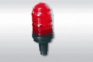   Aparelho Sinalizador de obstculos com globo de Policarbonato vermelho Simples com Fotoclula